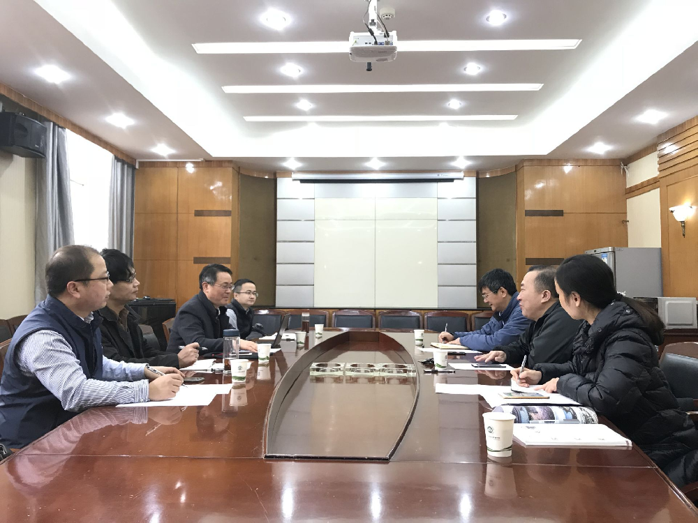 南京师范大学MS88官方网站骆正林一行来院交流调研