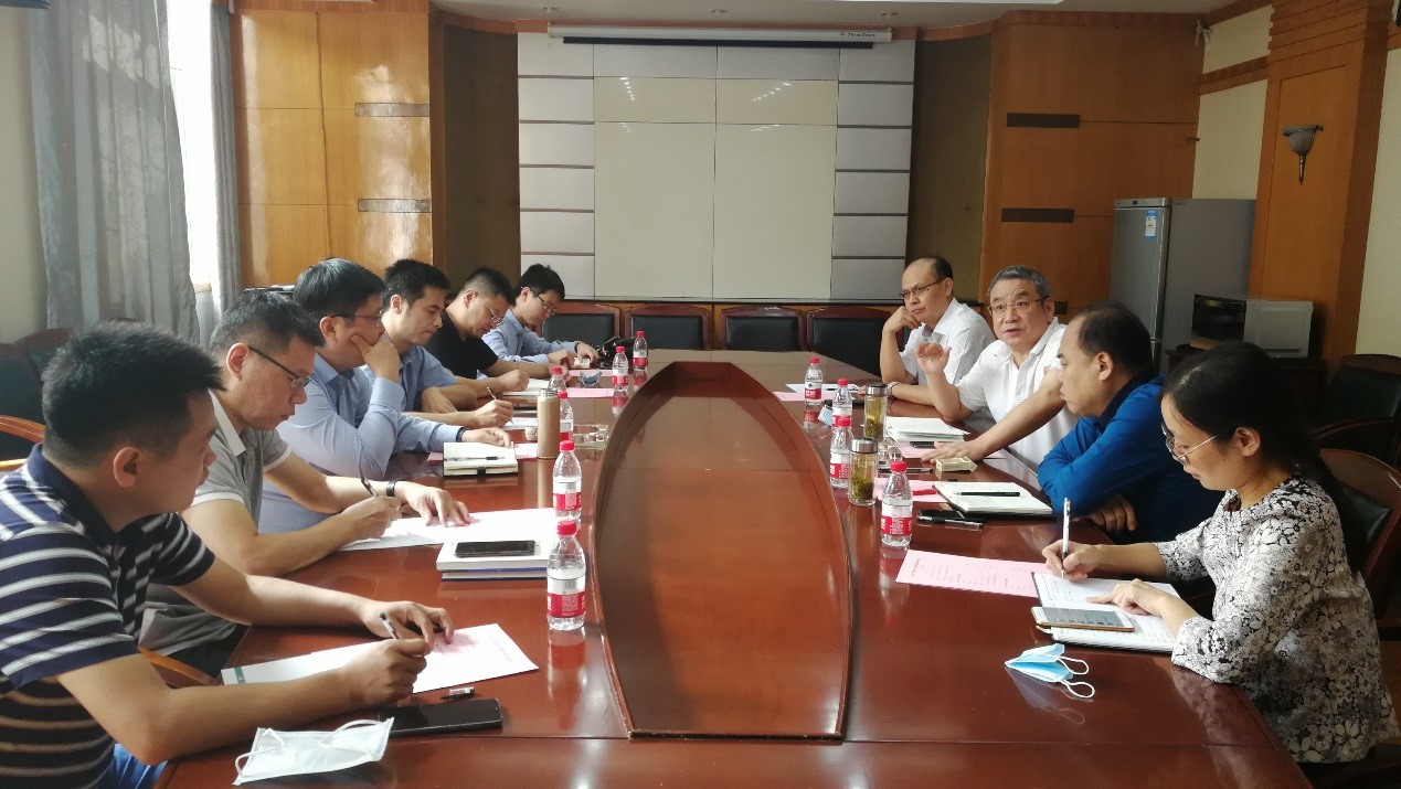 河南大学MS88官方网站来院交流调研